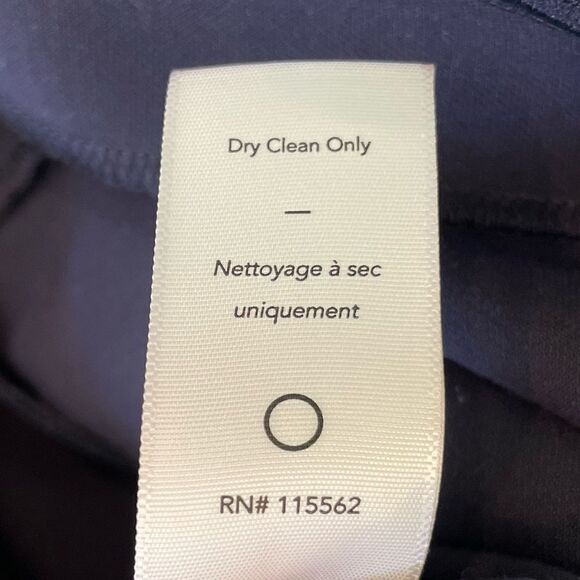 EUC Likely navy blue strapless midi dress Sz. 2 - Picture 5 of 5